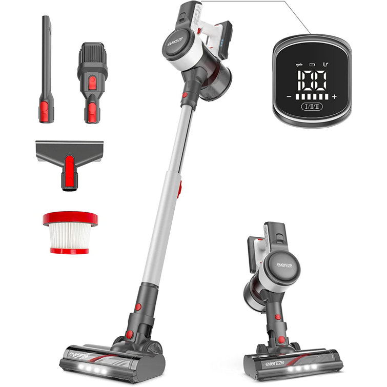 Evereze V40 Cordless Bagless Stick Vacuum Wayfair Canada